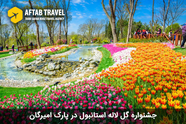 جشنواره لاله استانبول در پارک امیرگان