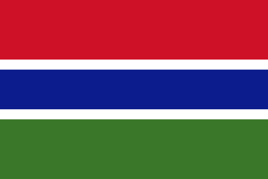 پرچم گامبیا