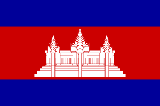 پرچم Cambodia