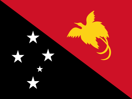 پرچم Papua New Guinea