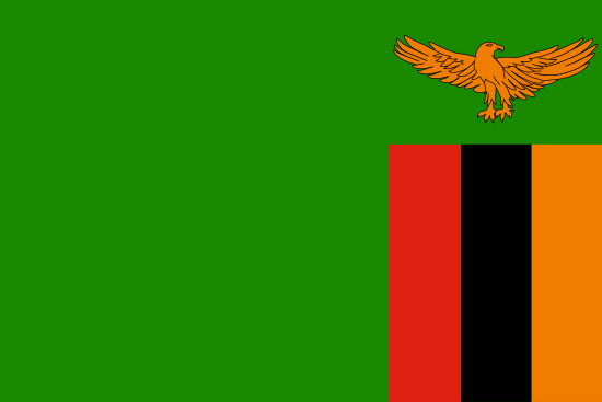 پرچم زامبیا