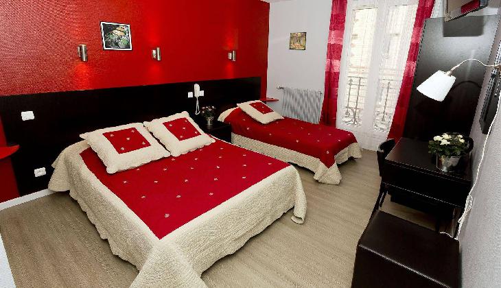 Hipotel Paris Buttes Chaumont Pyrénées