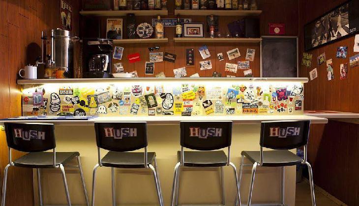 Hush Hostel Lounge