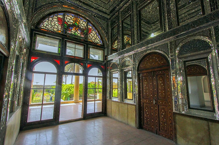 معماری باغ نارنجستان شیراز