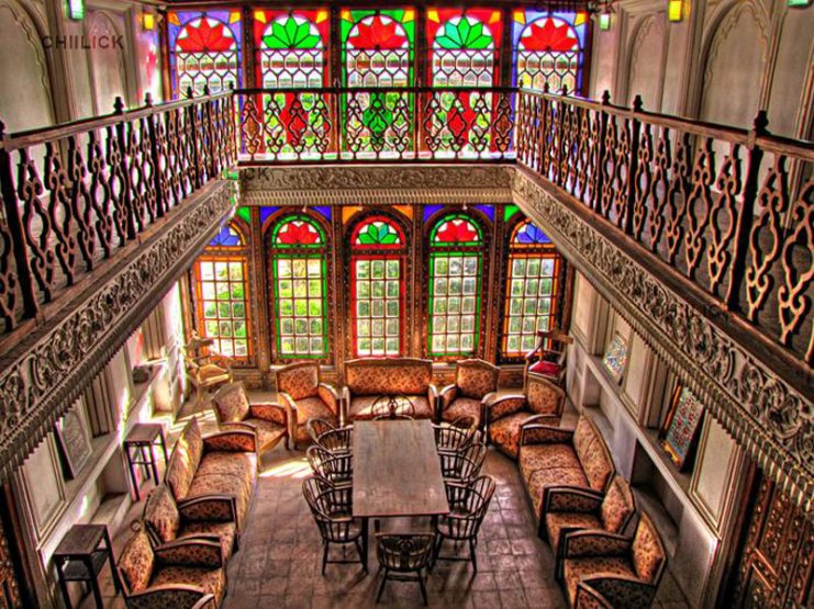 معماری باغ نارنجستان قوام شیراز