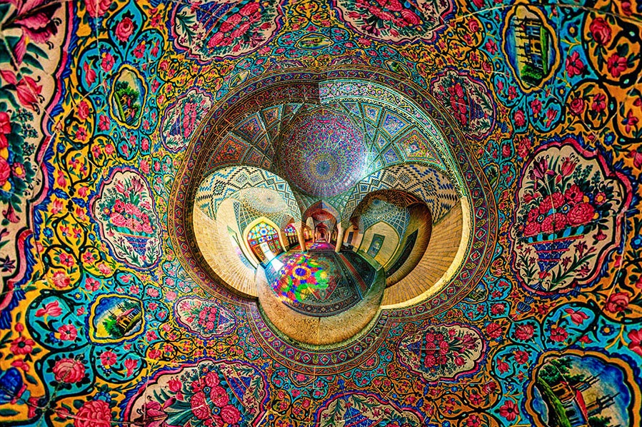 کاشی کاری مسجد نصیر الملک