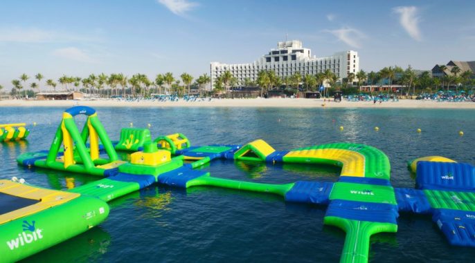 تفریحات در ساحل جبل علی دبی