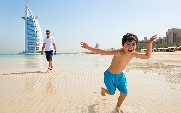 ساحل جمیرا دبی برای کودکان